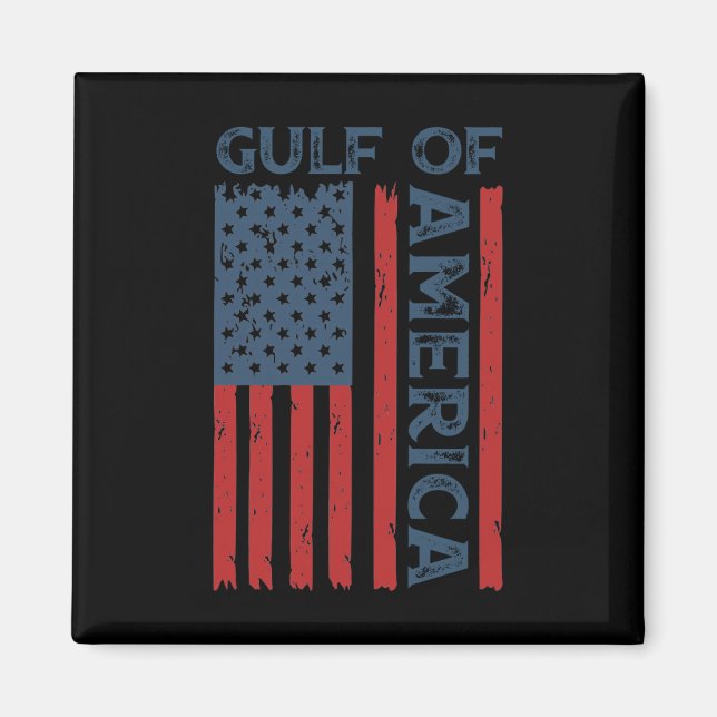 Amerika Bukt - Bukt i USA Funny USA Amer Magnet (Framsidan)