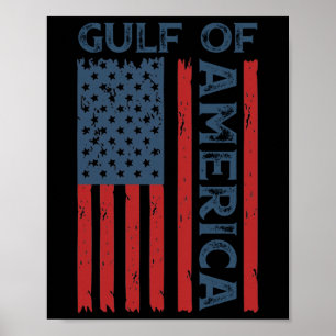Amerika Bukt - Bukt i USA Funny USA Amer Poster