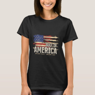 Amerika Bukt i USA Grunge Patriotic T Shirt