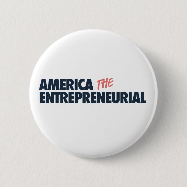 Amerika den entreprenöriella knappen knapp (Framsida)
