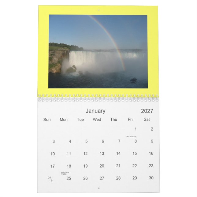 Amerika den härliga kalendern 2010 kalender (Jan 2027)
