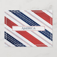 Amerika | Diagonal Stars och stripes