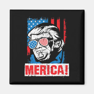 Amerika Donald Trump Usa Flagga Val Republikansk G Magnet
