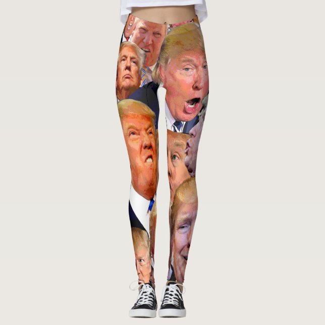 Amerika emojipresident leggings (Framsida)