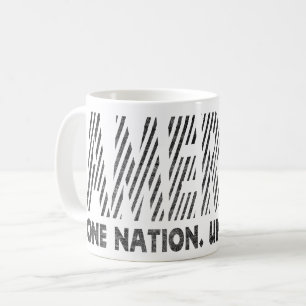 Amerika, en nation under gud, american T-Shirt Kaffemugg
