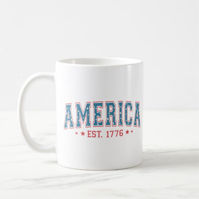 Amerika Est 1776 Kaffemugg (Vänster)