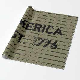 Amerika EST. 1776 Presentpapper