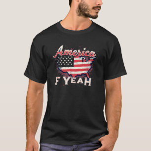 Amerika F Ja Shirt for Freedom Älskare T
