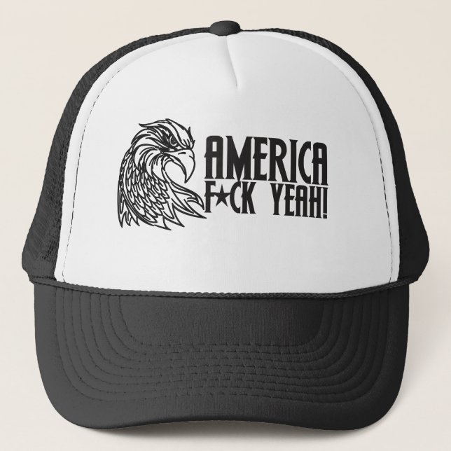 Amerika F Ja Truckerkeps (Framsida)
