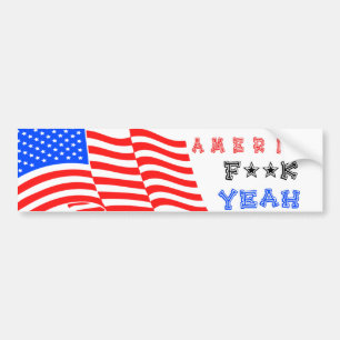 Amerika F ** K Yeah! Bildekal