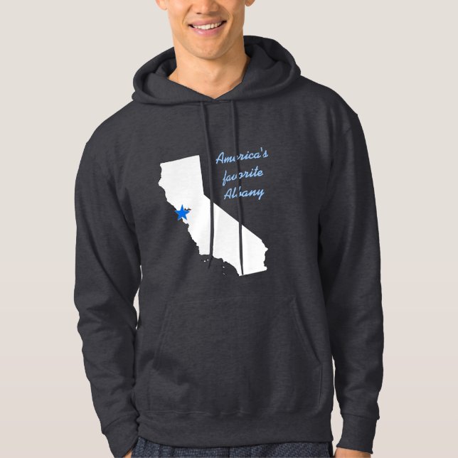 Amerika favorit- Albany hoodie (Framsida)