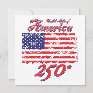 Amerika firar 250 år inbjudningar