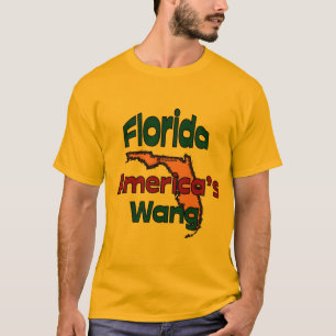 Amerika för Florida statliga Motto~ Wang T-shirt