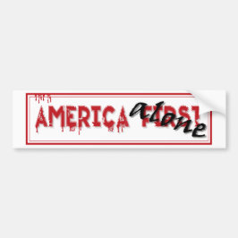 Amerika först..... bildekal