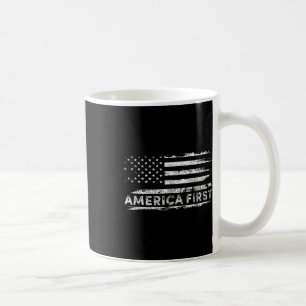 Amerika först, en ny dag, Donald Trump Kaffemugg