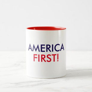 Amerika först! Mugg