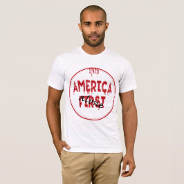 Amerika först.... t-shirt