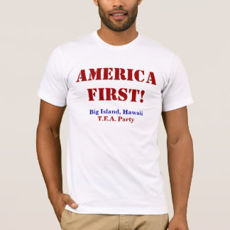 Amerika först! tröja