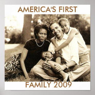Amerika första familj 2009 poster