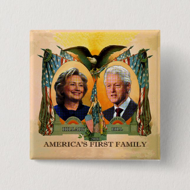 Amerika första familj 2016 knapp (Framsida)