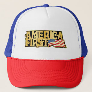 AMERIKA FÖRSTA LOCK TRUCKERKEPS