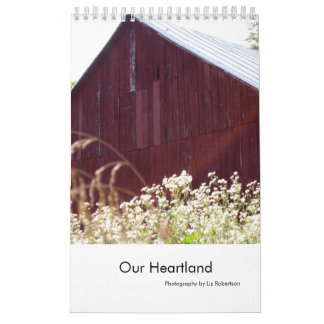 Amerika fotografi för Heartlandlantgård Kalender