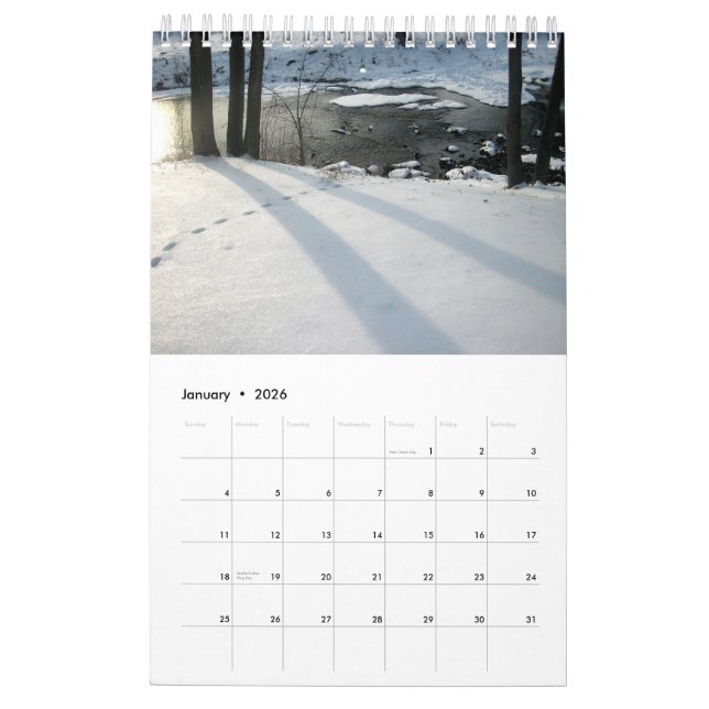 Amerika fotografi för Heartlandlantgård Kalender (Jan 2026)
