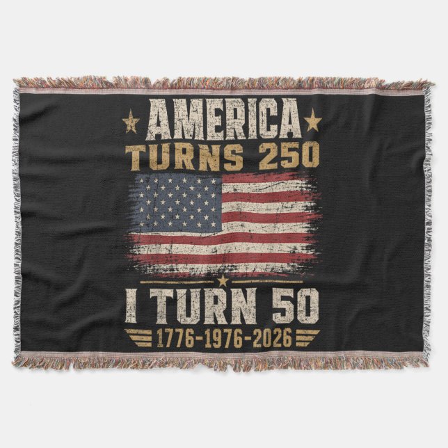Amerika fyller 250 jag fyller 50 filt (Framsidan)