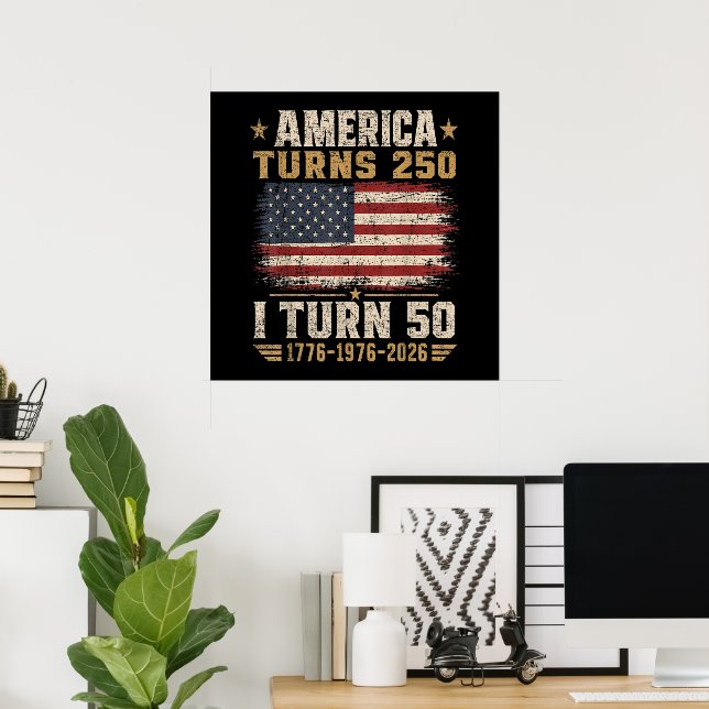 Amerika fyller 250 jag fyller 50 poster (Hemmakontoret)