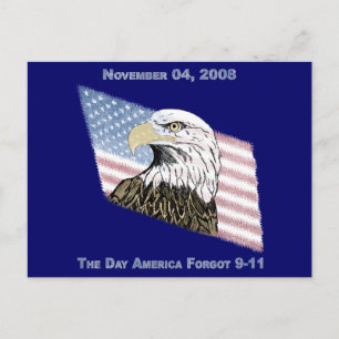 Amerika glömde 9-11 vykort