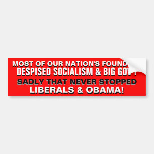 AMERIKA GRUNDAREAR HATADE SOCIALISM & STOR GOV'T BILDEKAL