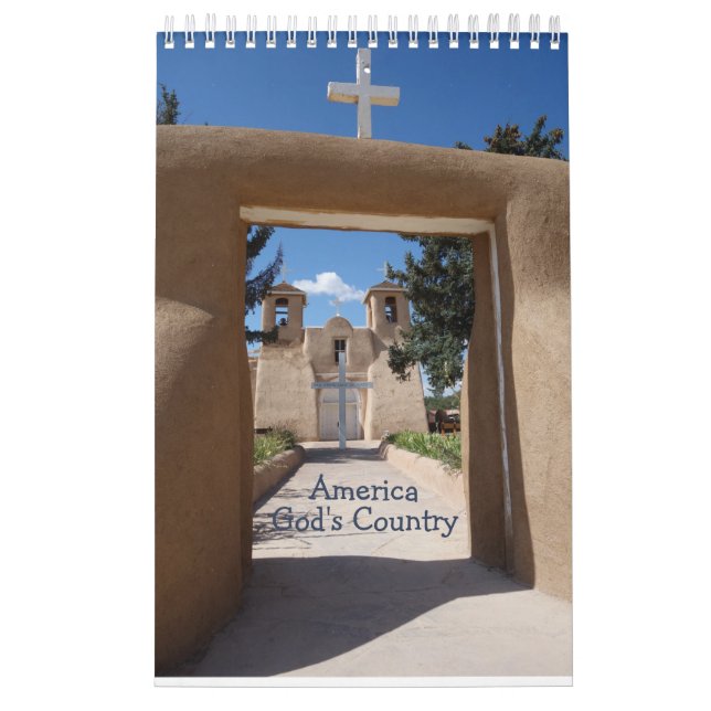 Amerika, Guds Land Du Plockor Data-kalendern Kalender (Omslag)