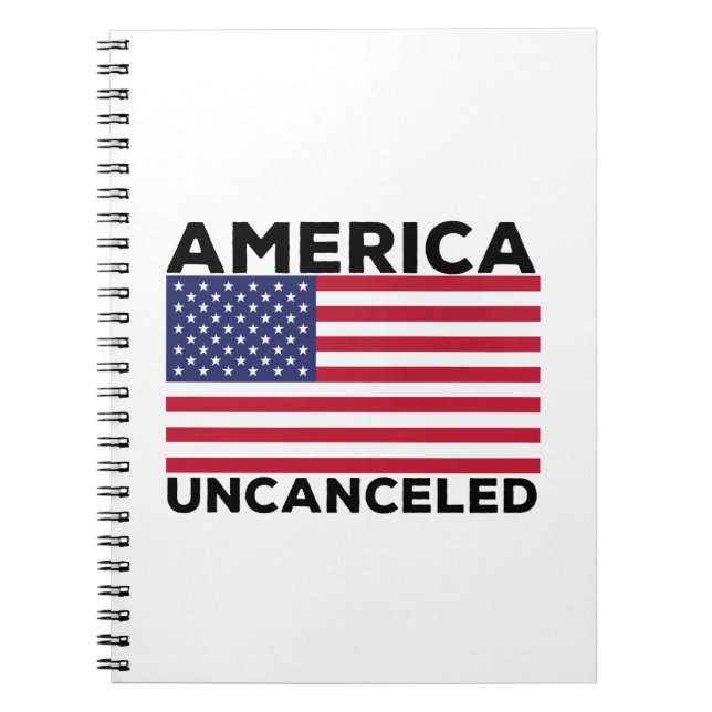 Amerika har avbrutits anteckningsbok (Framsidan)