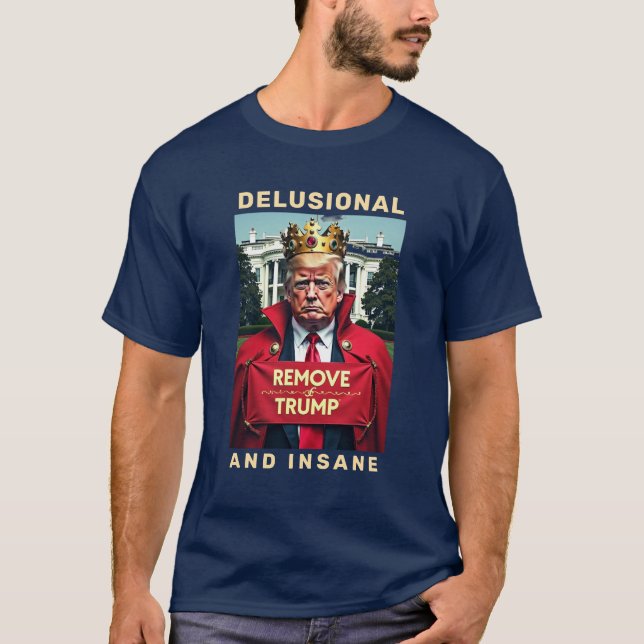 Amerika har ingen Kung T Shirt (Framsida)