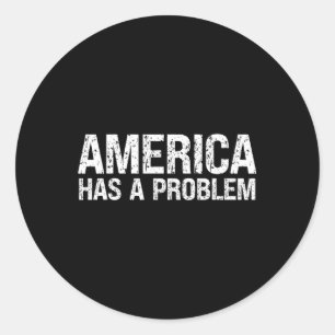 Amerika har problem runt klistermärke