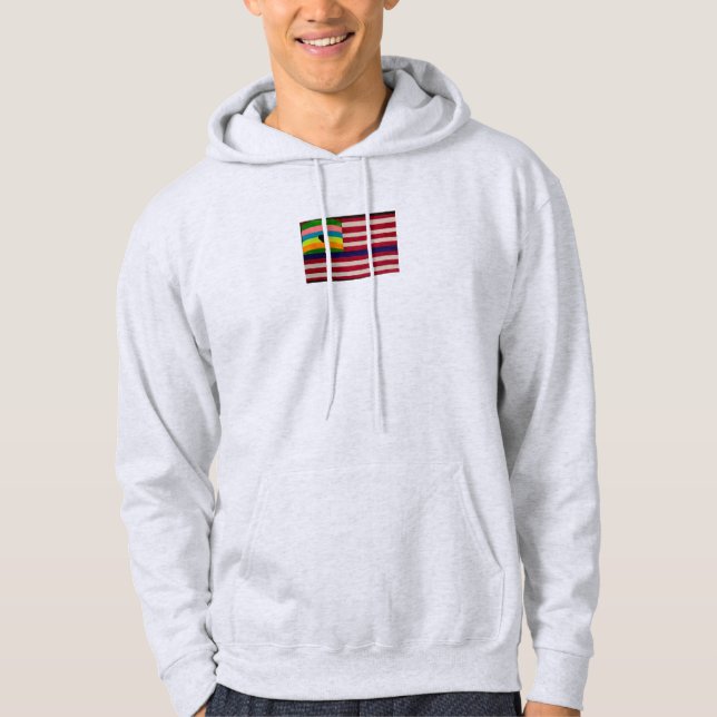 Amerika har rum T-shirt Hoodie (Framsida)