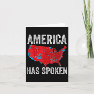 Amerika har talat i Karta under 2024. Kort