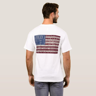 Amerika hör hemma till allihop T-tröja T-shirt