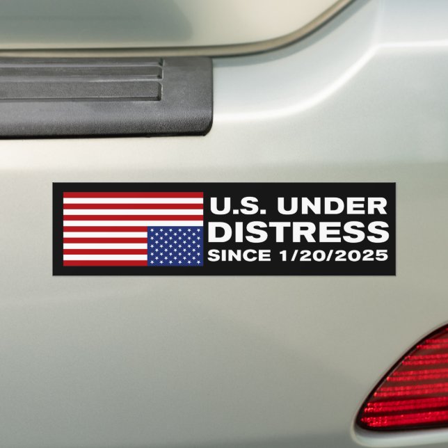 Amerika i distress Anti-Trump Bildekal (På Bil)