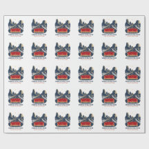 Amerika i full färg presentpapper