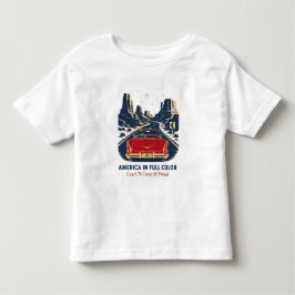 Amerika i full färg T-shirts