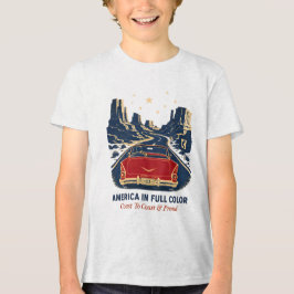 Amerika i full färg T-shirts