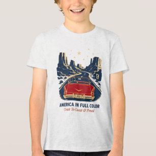 Amerika i full färg T-shirts