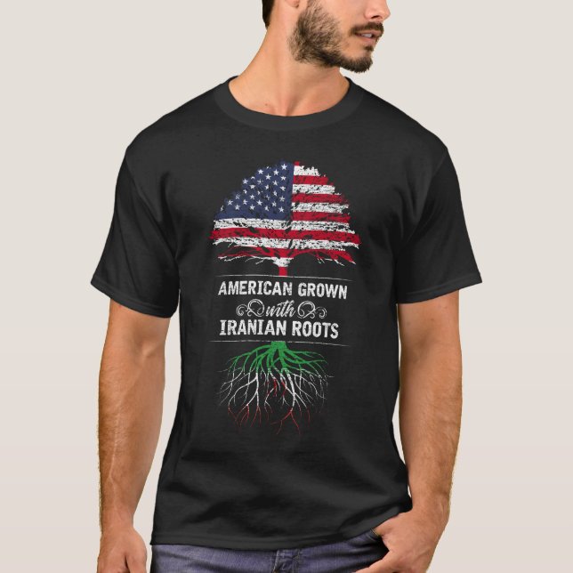 Amerika Iran T Shirt (Framsida)