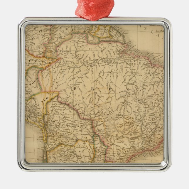 Amerika Julgransprydnad Metall (Framsidan)