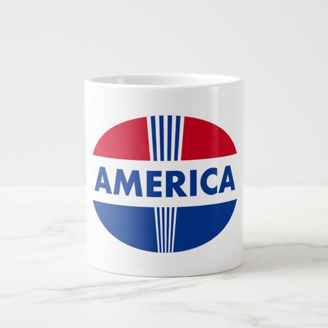 AMERIKA JUMBO MUGG (Framsidan)