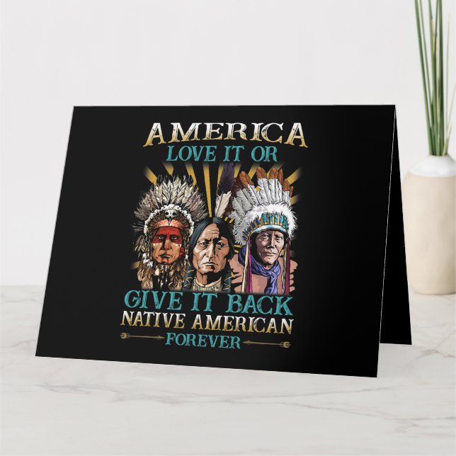 Amerika, Kärlek eller Ge, tillbaka amerikanska 40 Kort (Framsida)