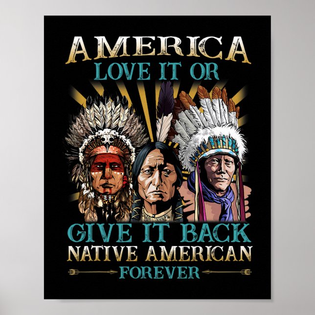 Amerika, Kärlek eller Ge, tillbaka amerikanska 40 Poster (Framsidan)