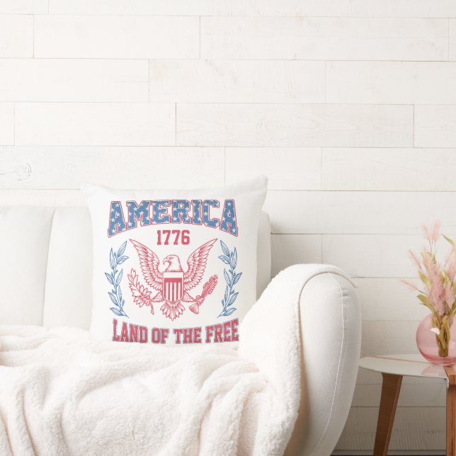 Amerika Landet för de Fria Kudde (Soffa)