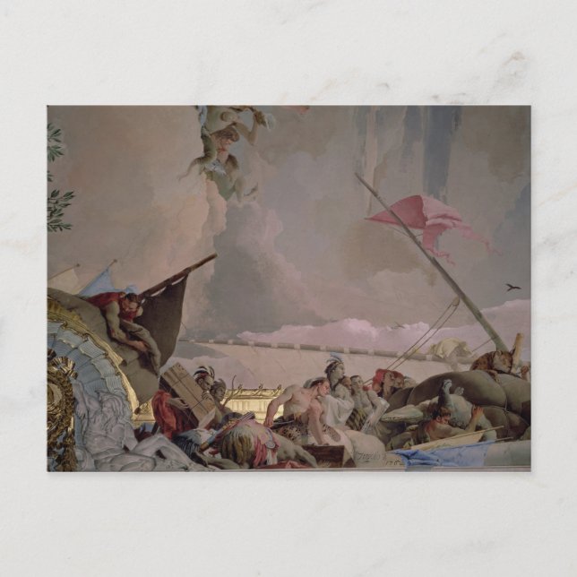 Amerika, närmare uppgifter från The Glory of Spain Vykort (Framsida)